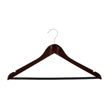 Simplify Mahogany Roller Hangers, 3PK 3126